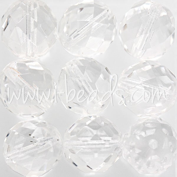 Acheter au détail Perles facettes de bohàÂ¨me crystal 12mm (6)