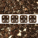 Vente Perles 4 trous CzechMates QuadraTile 6mm Dark Bronze (10g)