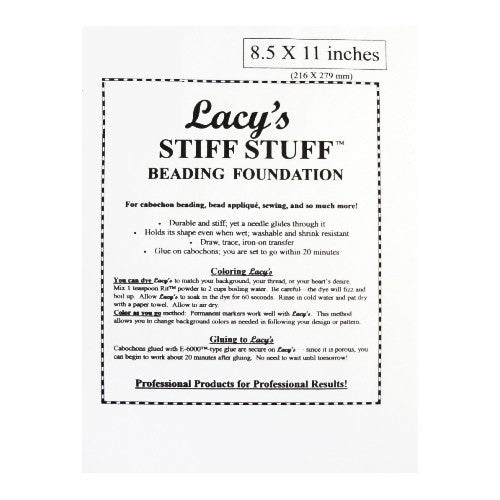 Achat Lacy&#39;s stiff stuff 21.6x28cm (1)