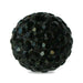 Vente Perle style shamballa ronde essential jet 10mm (2)