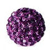 Vente Perle style shamballa ronde deluxe amethyst 10mm (1)