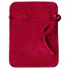 Acheter au détail Pochette cadeaux touche velour rouge (1)