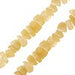 Creez Perle chips en jade jaune 6mm sur fil (1)