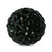 Acheter Perle style shamballa ronde deluxe jet 10mm (1)