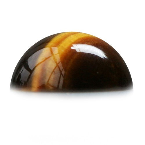 Achat au détail Cabochon rond oeil de tigre 20mm (1)