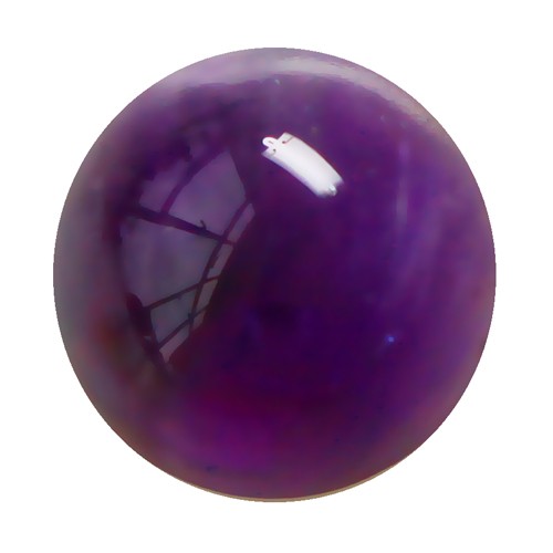 Vente en gros Cabochon rond amethyste 20mm (1)