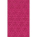 Achat Suédine motif fleurs fuschia 10x21.5cm (1)