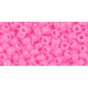 Vente au détail cc910 perles de rocaille Toho 8/0 ceylon hot pink (10g)