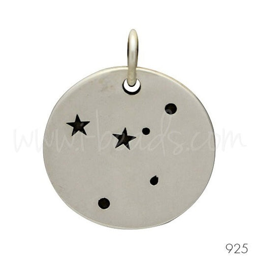 Acheter en gros Pendentif constellation du zodiaque Cancer argent 925 (1)