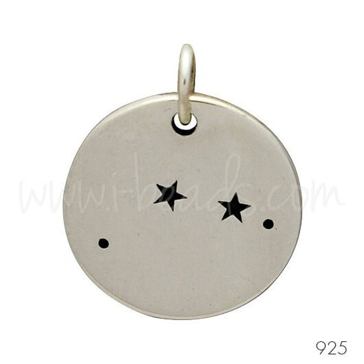 Creez avec Pendentif constellation du zodiaque Bélier argent 925 (1)