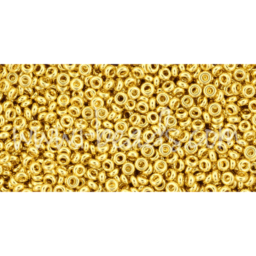 Vente cc712 toho demi round 11/0 metallic gold (5g)