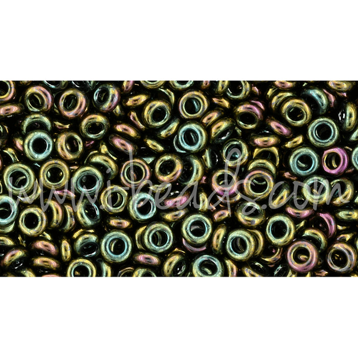 Vente cc508 toho demi round 8/0 higher metallic iris olivine (5g)