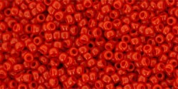 Achat cc45 - perles de rocaille Toho 15/0 opaque pepper red (5g)