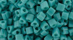 Achat cc55 - perles Toho triangle 3mm opaque turquoise (10g)