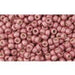 Vente ccpf553f perles de rocaille Toho 11/0 matt galvanized pink lilac (10g)