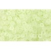 Vente au détail cc15f perles de rocaille Toho 11/0 transparent frosted citrus spritz (10g)