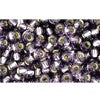 Achat cc39 - perles de rocaille Toho 8/0 silver lined tanzanite (10g)