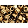 Achat en gros cc221 perles Toho cube 4mm bronze (10g)