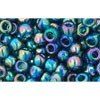 Achat cc167bd - perles de rocaille Toho 6/0 trans-rainbow teal (10g)