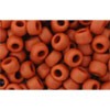 Achat cc46lf - perles de rocaille Toho 6/0 opaque frosted terra cotta (10g)