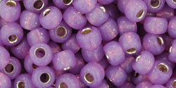 Achat cc2108 -perles de rocaille Toho 6/0 Silver-Lined Milky Amethyst (10g)