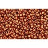 Acheter cc329 perles de rocaille Toho 15/0 gold lustered african sunset (5g)