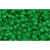 Achat cc7bf - perles de rocaille Toho 11/0 transparent frosted grass green (10g)