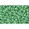 Achat cc130 - perles de rocaille Toho 11/0 opaque lustered mint green (10g)