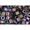 Achat cc85 - perles Toho cube 3mm métallic iris purple (10g)