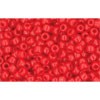 Achat cc45a - perles de rocaille Toho 11/0 opaque cherry (10g)