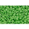 Achat cc47 - perles de rocaille Toho 11/0 opaque mint green (10g)