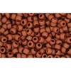 Achat cc46lf - perles de rocaille Toho 11/0 opaque frosted terra cotta (10g)