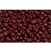 Achat cc46 - perles de rocaille Toho 11/0 opaque oxblood (10g)