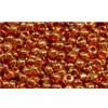 Achat cc329 - perles de rocaille Toho 11/0 gold lustered african sunset (10g)