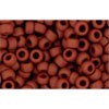 Achat cc46lf - perles de rocaille Toho 8/0 opaque frosted terra cotta (10g)