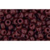 Vente en gros cc46 perles de rocaille Toho 8/0 opaque oxblood (10g)