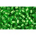 Achat en gros cc27 perles de rocaille Toho 8/0 silver lined peridot (10g)