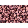 Vente en gros cc201 perles de rocaille Toho 8/0 gold lustered amethyst (10g)