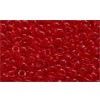 Achat cc5b - perles de rocaille Toho 11/0 transparent siam ruby (10g)