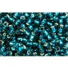 Achat cc27bd - perles de rocaille Toho 11/0 silver lined teal (10g)