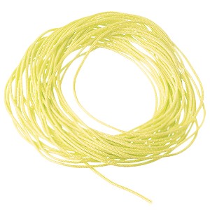 Vente en gros Cordon satin jaune 0.7mm, 5m (1)