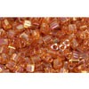 Creez cc162c perles Toho triangle 2.2mm transparent rainbow topaz (10g)