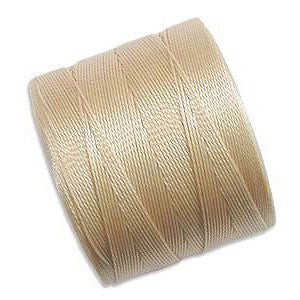 Vente Fil nylon S-lon extra fin tressé beige 0.20mm 262m (1)