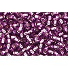 Achat cc2219 - perles de rocaille 2.2mm silver lined light grape (10g)