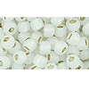 Achat cc2100 - perles de rocaille 6/0 silver-lined milky white (10g)