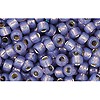 Achat cc2124 - perles de rocaille toho 8/0 silver lined milky lavender (10g)