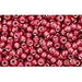 Achat en gros cc2113 perles de rocaille Toho 11/0 silver lined milky pomegranate (10g)