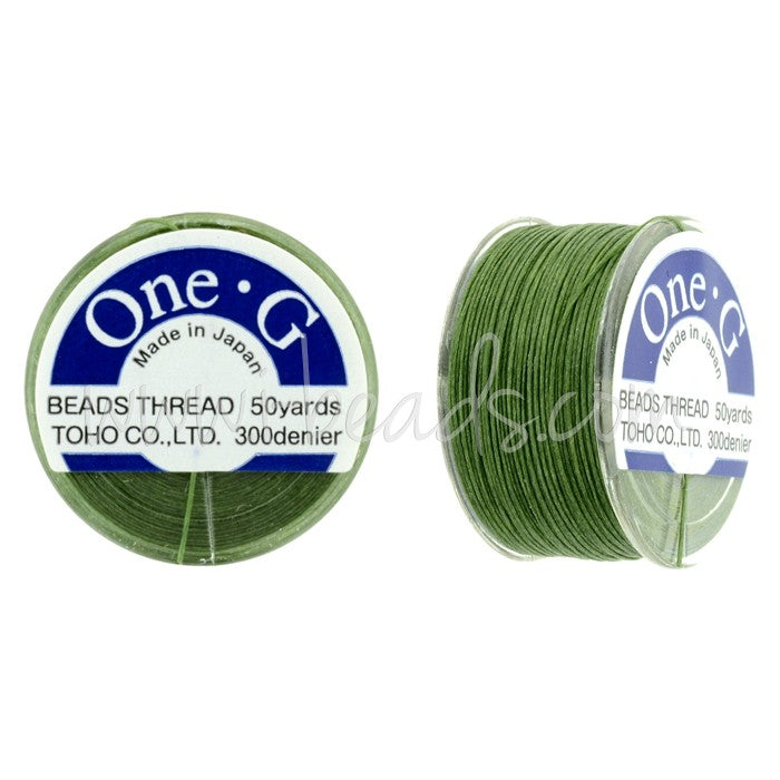 Vente Fil à perler Toho One-G Green 45m (1)