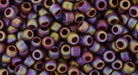 Creez cc2639F perles de rocaille Toho 8/0 semi glazed rainbow Dark Red (10g)