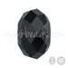 Perles briolette Cristal 5040 jet 8mm (6) - LaMercerieDesCopines